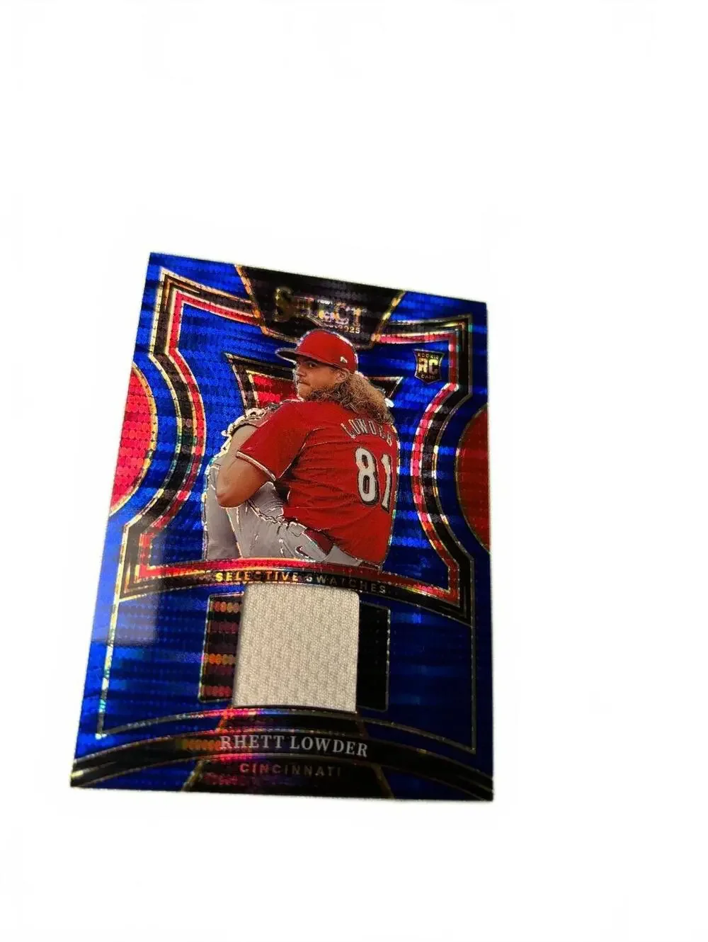 2020 Panini Select Baseball Rhett Lowder Cincinnati Reds Rel